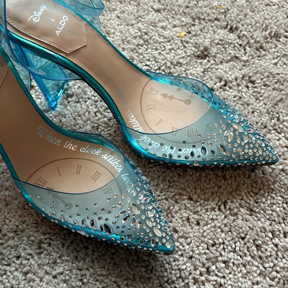 Aldo X Disney Glassslipper in Blue Heels Cinderella Collection - Picture 7 of 9